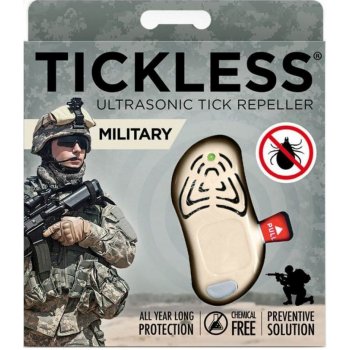 Tickless ultrazvukový odpuzovač klíšťat MILITARY beige