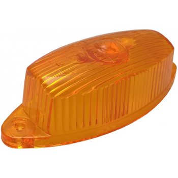 Sklo svítilny boční obrysové GMAK G02 oranžové