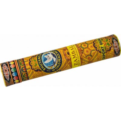 Sanu Babu Bhútánské vonné tyčinky Peace Zambala 20 x 4 cm 102 g – Hledejceny.cz