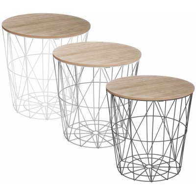 Atmosphera Kumi 41 cm x 40 cm hnědá černá – Zboží Dáma