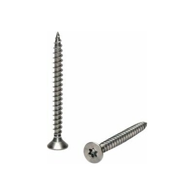 Vrut se zápustnou hlavou Torx drážka, plný závit, nerez A2 4 x 16 - hobby balení, balení 1 ks – Sleviste.cz