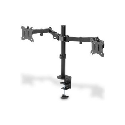 Digitus držák na dva monitory 15-32 ", 2x 8 kg (max.), Černé (DA-90400) – Zboží Živě
