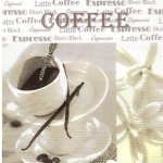 ubrousky 33 x 33 cm káva – Zboží Mobilmania