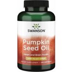 Swanson Pumpkin Seed Oil 1000 mg 100 softgelových kapslí – Hledejceny.cz