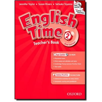 ENGLISH TIME 2nd Edition 2 TEACHER´S BOOK + TEST CENTER CD-R...