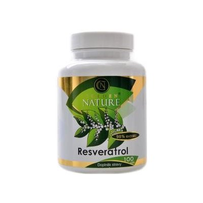 Golden Nature Resveratrol 98% 100 kapslí