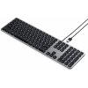 Klávesnice Satechi Aluminum keyboard s číselnou klávesnicí ST-AMWKM