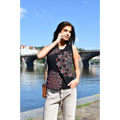 Himalife Tílko Pixie černá s červenou – Zboží Dáma