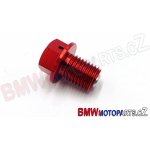 Magnetický výpustný šroub motoru, M12x1,5 mm, červený | Zboží Auto
