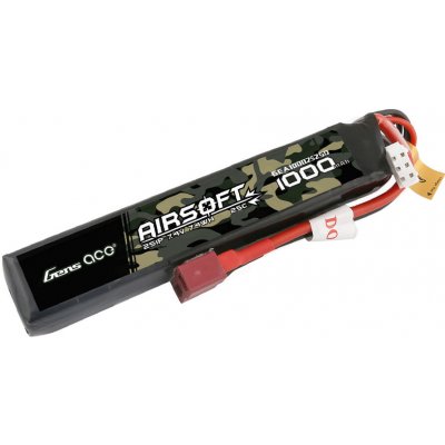 Gens ace Akumulátor Li-Po 7,4V 1000mAh 25C 105x19x11mm DeanT – Hledejceny.cz