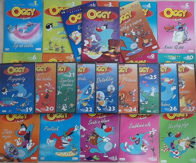 Oggy a Švábi: Pack 1 - 3 DVD