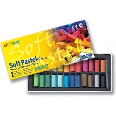 Mungyo Suché pastely Gallery Soft Pastel Gray MPV12G 12 barev – Zbozi.Blesk.cz