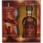 Cardhu 12y 40% 0,7 l (dárkové balení 2 sklenice) – Zbozi.Blesk.cz