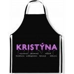 Impar Zástěra Ženská jména NEON Kristýna – Hledejceny.cz