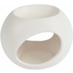 Homea aroma lampa na čajovou svíčku a vosk 11 x 13 cm béžová – Zboží Dáma