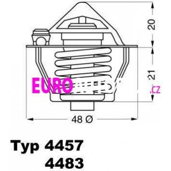 WAHLER Termostat WH 4457.82D