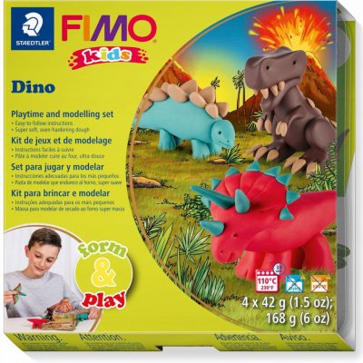 Fimo Staedtler Sada kids Form & Play Dinosauři – Sleviste.cz