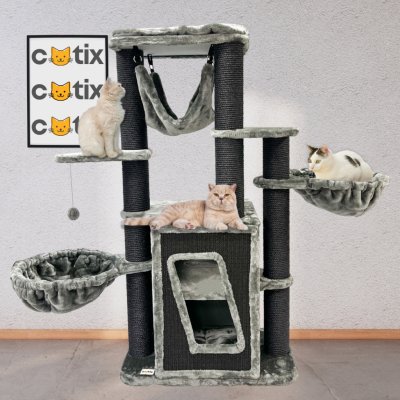 Catix Škrabadlo Oliver 80 x 45 x 157 cm – Zboží Mobilmania