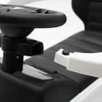 Baby Mix s vodící tyčí VOLKSWAGEN T-ROC bílé – Zboží Mobilmania