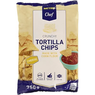 Metro Chef Tortilla Chips Sýrové 750 g – Sleviste.cz