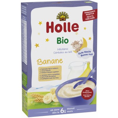 Holle Bio Mléčná kaše banánová 250 g – Zboží Mobilmania