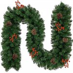 Ruhhy 22327 Vánoční girlanda s ozdobami 100 cm – Hledejceny.cz