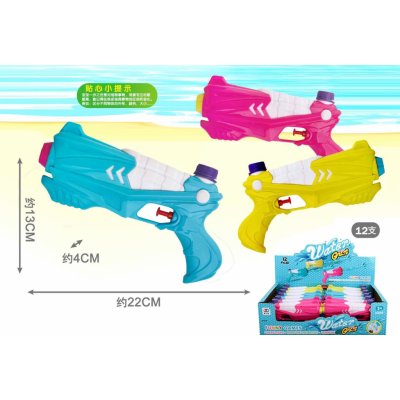 Wiky Vodní pistole 22 cm modrá – Zbozi.Blesk.cz