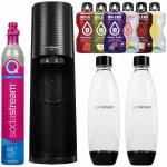 SodaStream Terra perlivá + 2 klasické 1l lahve | ČERNÁ – Sleviste.cz