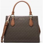 Michael Kors dámská logová kabelka Marilyn hnědá – Hledejceny.cz