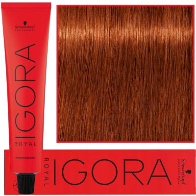 Schwarzkopf Igora Royal Intenzivní měděná tmavá blond 6-77 60 ml – Zboží Dáma