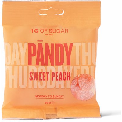 Pandy Candy sweet peach 50 g – Zboží Mobilmania