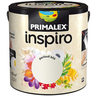 Primalex Inspiro perleťově bílá 2,5 L – Hledejceny.cz