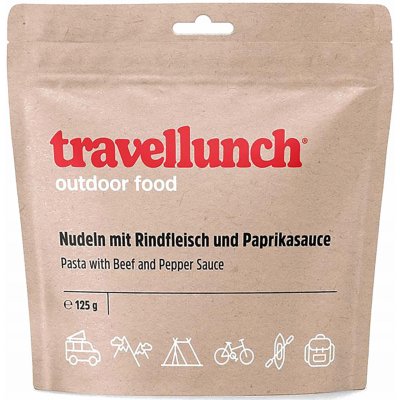 Travellunch Pasta with Beef hovězí po maďarsku a nudle 125 g – Zboží Dáma