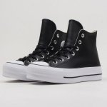 Converse Chuck Taylor All Star Lift Hi black / black / white – Zboží Mobilmania