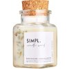 Svíčka SIMPL. Candle soul Pivoňka a pampeliška 175 ml