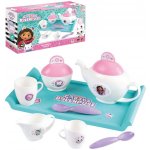 SMOBY Čajový set dětské barevné nádobíčko s tácem Gabbys Dollhouse sb312508 – Zboží Dáma
