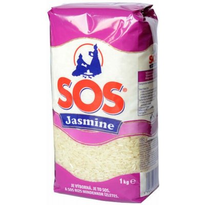 SOS Rýže Jasmine 1 kg – Hledejceny.cz