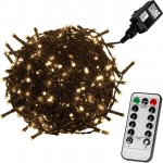 Voltronic 46905 Vánoční LED osvětlení 5 m teple bílá 50 LED zelený kabel – Hledejceny.cz
