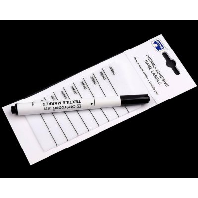 Nažehlovací štítek s popisovačem na látky, 050592 – Zbozi.Blesk.cz