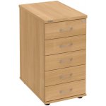 Hobis K 35 C P 5 zásuvek podél 60 cm dub – Hledejceny.cz