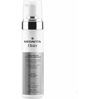 Medavita Elisièr pěna pro objem, hustotu a sílu vlasů od kořínků ke konečkům 200 ml – Sleviste.cz
