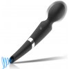 Vibrátor Black & Silver Beck Suction & Vibration Silicone Rechargeable Black