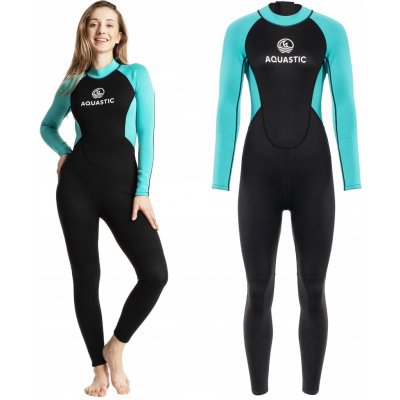 Dámský AQUASTIC Wavey LG WMNS 2 mm black/mint – Hledejceny.cz