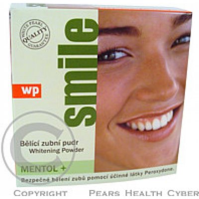 WP Smile Mentol bělící zubní pudr 30 g