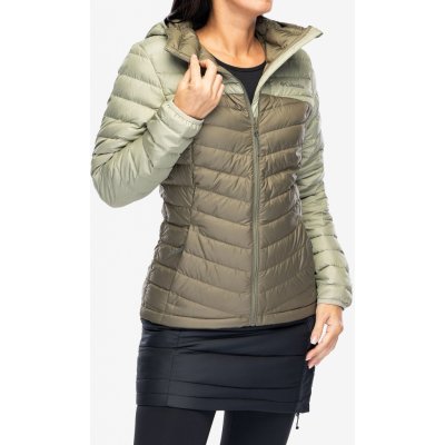 Columbia Westridge hooded down jacket 2051265349 khaki – Zboží Dáma