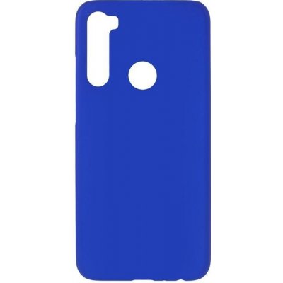 Rubber pogumovaný plastový kryt na mobil Xiaomi Redmi Note 8 - tmavěmodrý – Sleviste.cz