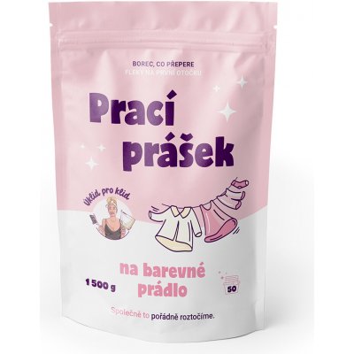 Úklid pro klid Prací prášek na barevné prádlo - 1,5 kg – Zboží Mobilmania