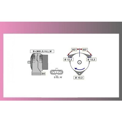 alternátor MAN F2000,TGA-24V/90A- – Zboží Mobilmania