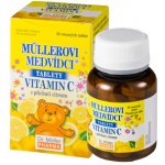 Müllerovi medvídci s vit.C s př.cit 45 tablet – Hledejceny.cz