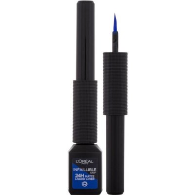 L'Oréal Paris Infaillible Grip 24H Matte Liquid Liner matné tekuté oční stíny 02 Blue 3 ml